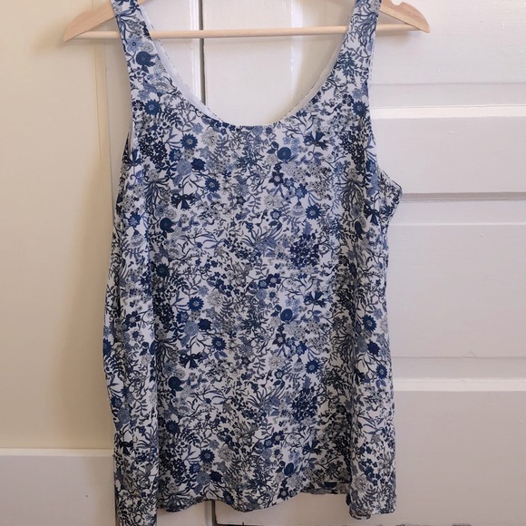 Floral Tank Top Blouse - Picture 2 of 6